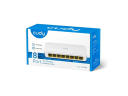Switch Desktop 8 porturi 10/100Mbps alb Cudy FS108D 2