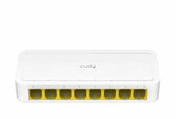 Switch Desktop 8 porturi 10/100Mbps alb Cudy FS108D 1