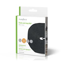 Legaturi pentru cablu Velcro 9100x16mm negru Nedis ERGOVELC91BK 4