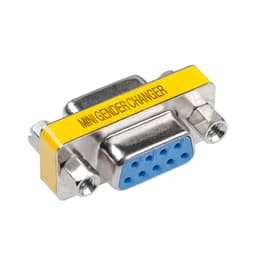Adaptor prelungire RS232 serial DB9 mama-mama Goobay 1