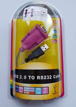 Cablu convertor USB la DB9 serial RS232 Windows Vista 7 10 1.5m 1
