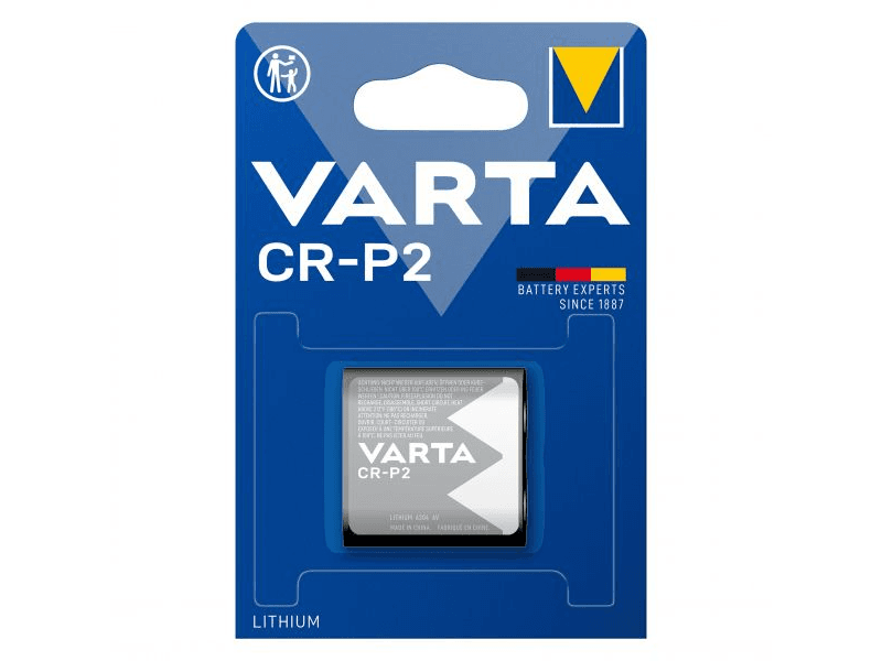 Baterie litium CR-P2 6V 1.6Ah Varta