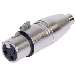 Adaptor audio mono mama XLR - mama RCA BST 18-5578 1