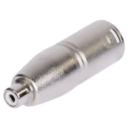 Adaptor audio tata XLR - RCA mama metal BST 18-5580 2