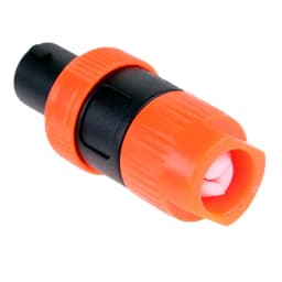 Mufa audio Speakon tata fir 4 contacte cu inel de blocare 1