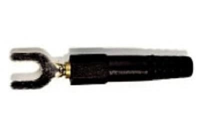 Papuc electric izolat tip furca 6mm negru ST-6MM/32A/BK GBC 18.5027.02