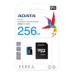 Card microSDXC 256GB +adaptor SD clasa 10 Adata AUSDX256GUICL10A1-RA1 2