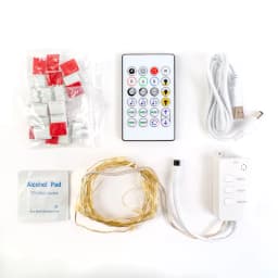 Sir 3m lumina Smart TV - USB 30 LED-uri RGB Bluetooth/telecomanda 58387 2