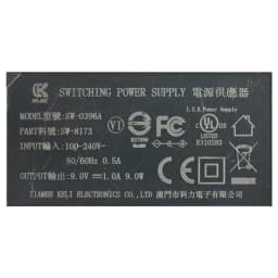 Alimentator AC/DC 9V 1A cu mufa 5.5x2.5 mm ALIM9V-1A 3
