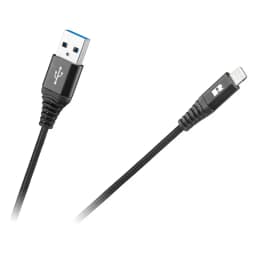 Cablu USB - Lightning 1m REBEL RB-6002-100-B 1