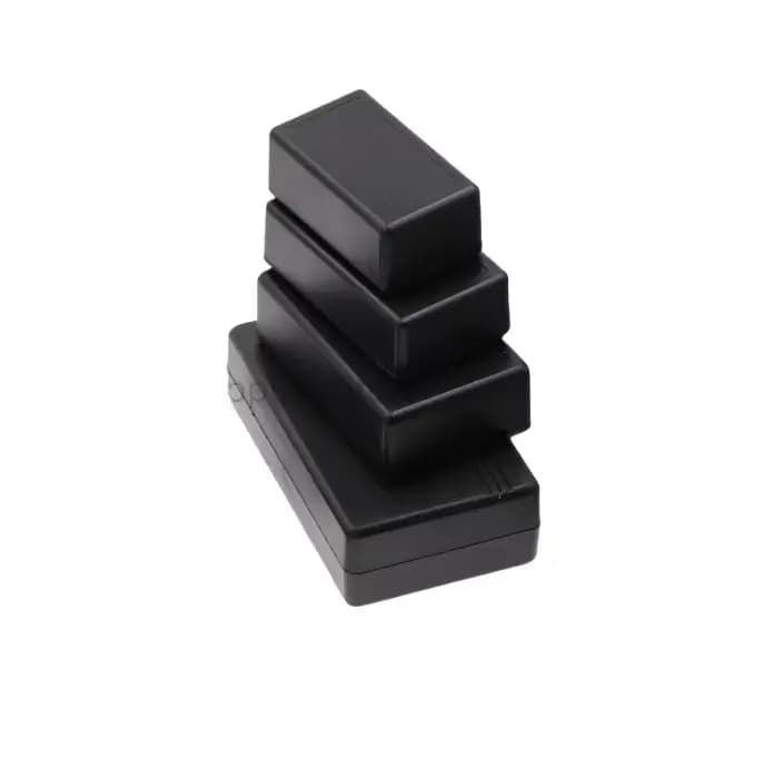 Cutie cu auto-inchidere 90x58x32 mm negru pentru montaje electronice