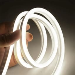 Banda LED COB 230V flexibila 10mm 6000K alb rece IP65 PS-1417 1
