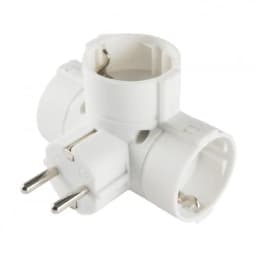 Distribuitor tip T 3x schuko socluri 250V 16A 3680W TPF-36 Home 1