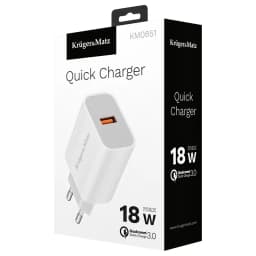 Incarcator retea Quick Charge 3.0 18W Kruger&Matz KM0851 2