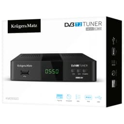 Tuner DVB-T2 DVB-T H.265 HEVC Kruger&Matz KM0550D 3