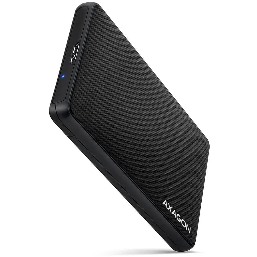 Rack Extern AXAGON EE25-SL USB-A 3.2 SATA 6G 2.5 SLIDE Box negru