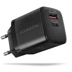 Incarcator retea AXAGON PD 3.0 QC4 + 1x USB-C 1x USB-A 30W negru ACU-PQ30 1