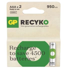 Acumulatori R3 AAA NiMH 950mAh 2buc GP ReCkyo GP100AAAHCER21-2TLB2 1