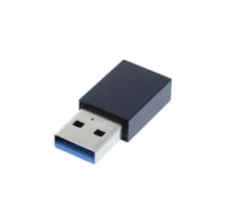 Adaptor USB-A 3.0 tata - USB-C mama negru Well ADAPT-USB3.0/USBC-WL 2