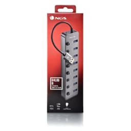 HUB USB 3.0 NGS iHub8 cu 8 porturi si alimentator HUB-IHUB8-NGS 5