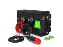 Invertor de tensiune 12V la 230V 500W INV03DE Greencell 1
