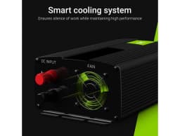 Invertor de tensiune 12V la 230V 500W INV03DE Greencell 3
