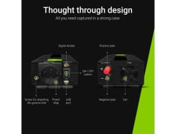 Invertor de tensiune 12V la 230V 500W INV03DE Greencell 5