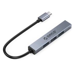 HUB USB Orico AHC1-4A-GY 4 port-uri USB3.2 gri 15cm 1