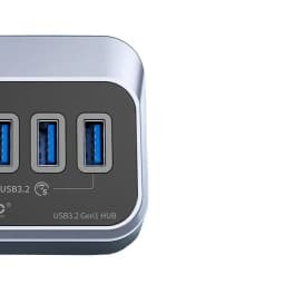 HUB USB Orico M3U3-7A-10-BK cu 7 port-uri USB3.2 gri 1m 2