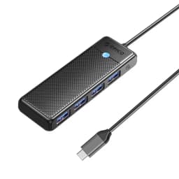 HUB USB Orico PAPW4A-C3-015-BK cu 4 port-uri USB3.0 negru 1
