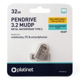 Flash drive Platinet PMFMC32 USB-C 3.2 32GB 1