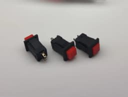 Push Buton cu retinere "NO" plastic 14x14x20mm 1A/250V 1