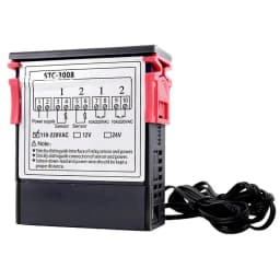 Termostat 230V 10A dublu cu doua sonde de temperatura STC-3008 E6246 2