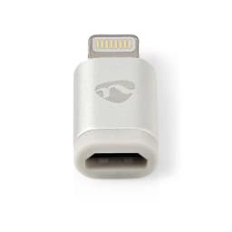 Adaptor Lightning 8-pini tata - Micro USB mama Nedis CCTB39901AL 3