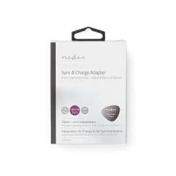 Adaptor Lightning 8-pini tata - Micro USB mama Nedis CCTB39901AL 4