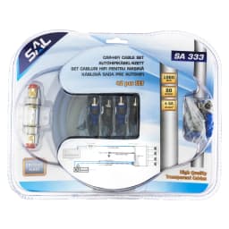 Set subwoofer 42 piese cabluri de alimentare Premium 1000W SAL SA 333 1