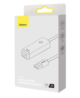 Adaptor retea Baseus Lite USB 2.0 la RJ45 10/100Mbps cu LED WKQX000001 3