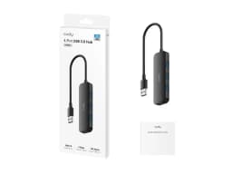 HUB USB 3.0 Cudy UH40A 4x USB3.0 negru 2