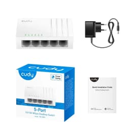 Switch Desktop 5 porturi 10/100Mbps Cudy FS105D 2