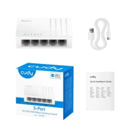 Switch Desktop 5 porturi Gigabit Cudy GS105U 2