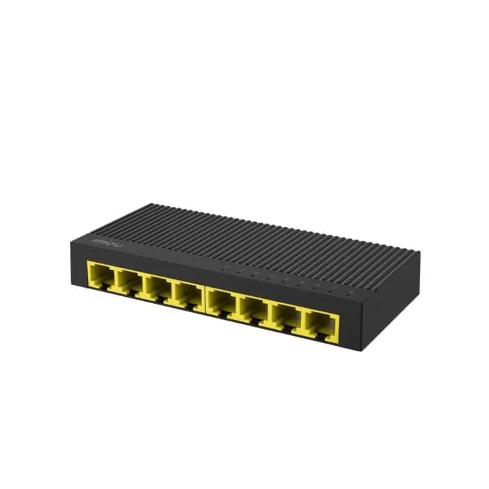 Switch Imou SG108C 8 porturi Gigabit 10 /100 /1000Mbps negru