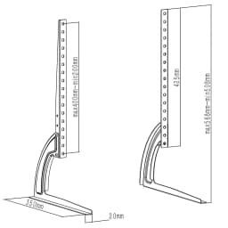 Stand suport TV LED LCD 27-60" 40Kg UCH0022 Cabletech 3