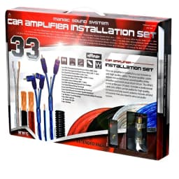 Set cabluri auto 4GA Hi-Fi Profesional 33buc M`N´C 20196-G 1