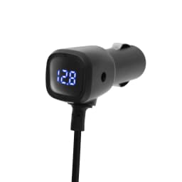 Distribuitor auto 12V /24V 3 prize 80W + 2x USB 3.4A + Voltmetru SAL SAU80W 3