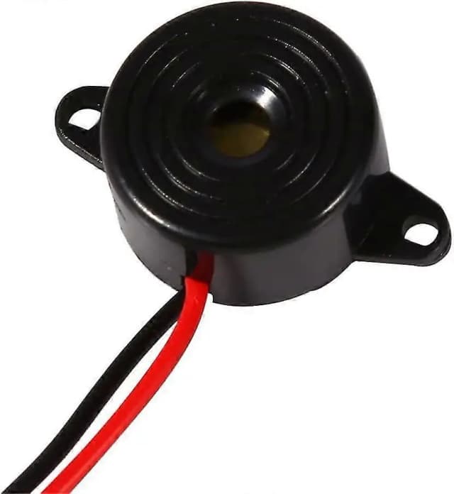 Buzzer 6-12V 15mA 85DB 3.5KHz 28x16 mm