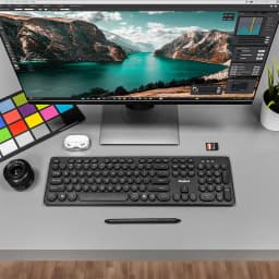 Tastatura Wireless 2.4GHz 96-taste WK100 REBEL KOM1028 445x125x20mm 5