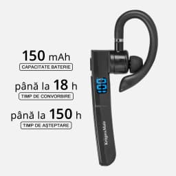 Casca bluetooth 5.2 18 ore K16 Kruger&Matz KM0603 2