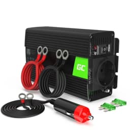 Invertor de tensiune 12V la 230V 300W Greencell INV01DE 1