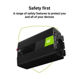 Invertor de tensiune 12V la 230V 300W Greencell INV01DE 5