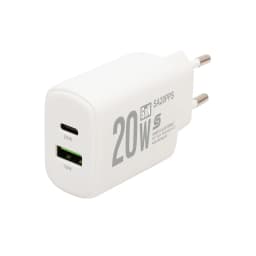 Incarcator retea rapid USB + USB-C QC PD PPS 20W SAL SA20PPS 1